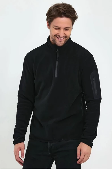 Exuma Yarım Fermuarlı Erkek Polar 2312002 - 8