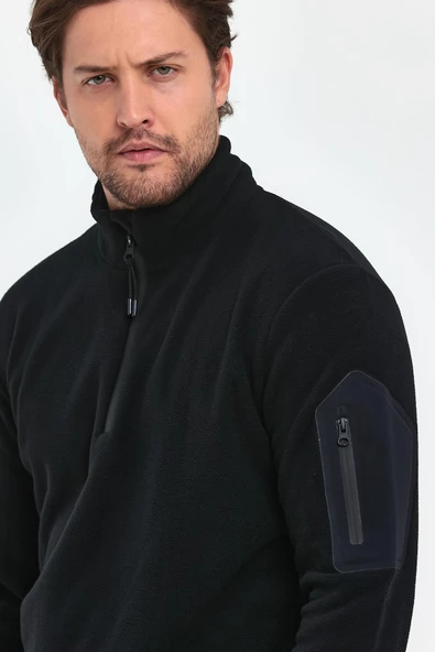 Exuma Yarım Fermuarlı Erkek Polar 2312002 - 11