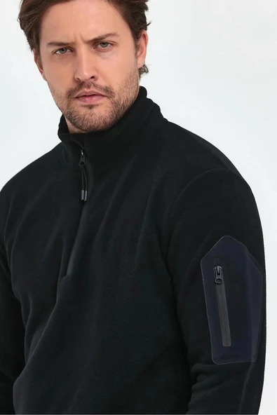 Exuma Yarım Fermuarlı Erkek Polar 2312002 - 12