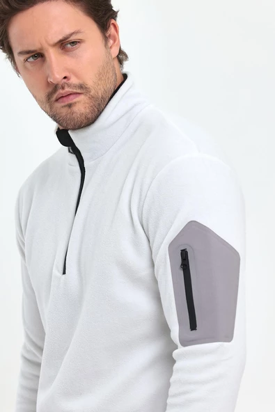 Exuma Yarım Fermuarlı Erkek Polar 2312002 - 9