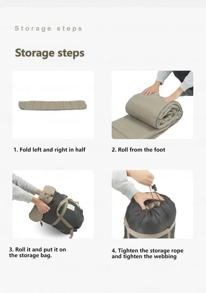 Naturehike M180S Pongee Pamuklu Uyku Tulumu -8°C Yeşil Right - 9