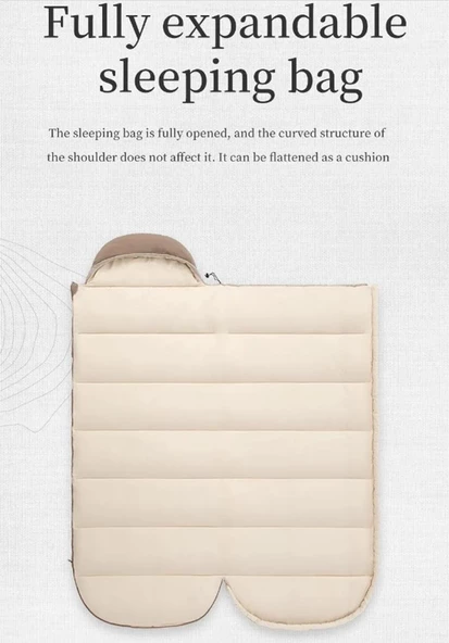 Naturehike Feeder B180 Cotton Uyku Tulumu -8°C Moss Green Left - 8