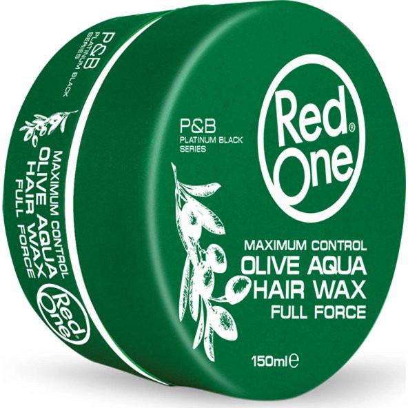 Red One Şekillendirici Matte Wax Olive 150 Ml