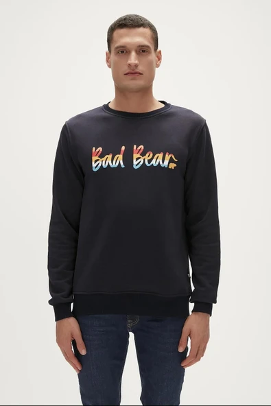 Bad Bear 23.02.12.016-C01 Manuscript Erkek Sweatshirt