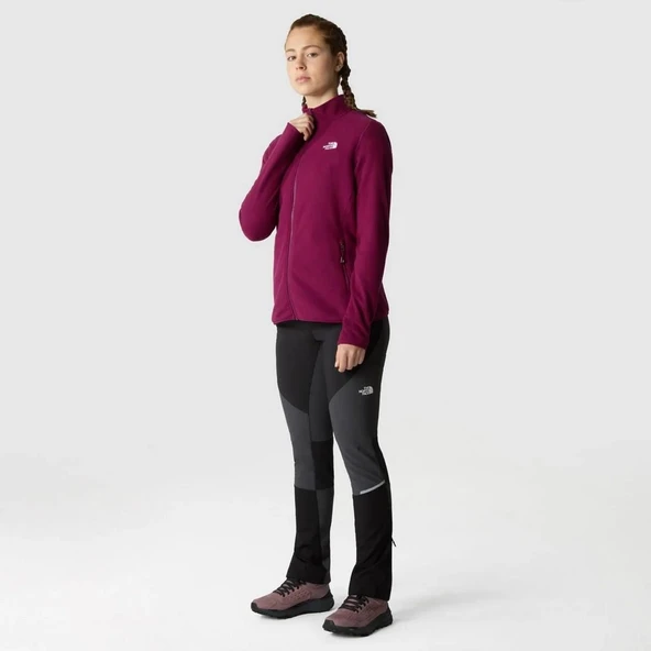 The North Face NF0A855OI0H1 W 100 Glacier Fz Kadın Polar - 6