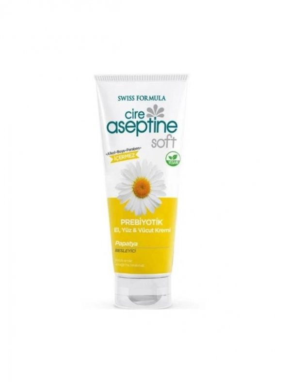 CİRE ASEPTİNE SOFT PREBİYOTİK PAPATYA KREM 75ML