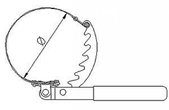 İzeltaş Yağ Filtre Sökeceği 75-100 mm 6370260100 - 2