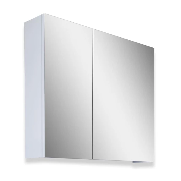 Teta Home Kahire 65CM Mdf Banyo Aynalı Üst Dolap  Beyaz