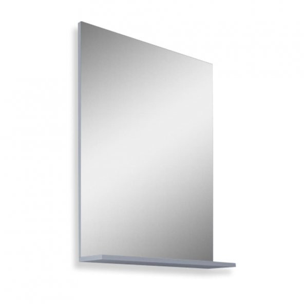 Teta Home Rio 45CM Mdf Banyo Ayna  Gri