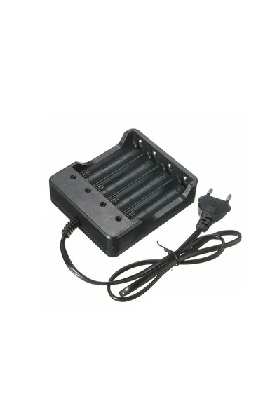 Pil Şarj Aleti Dörtlü 18650 3.7v 1200ma Ms-404a