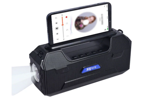 Concord SY978 Solar Güneş Enerji FM Radyo Bluetooth Hoparlör