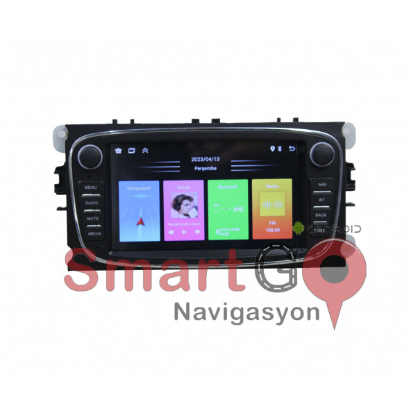 FORD FOCUS 2 MONDEO 7" ANDROİD MULTİMEDYA KAMERA DAHİL