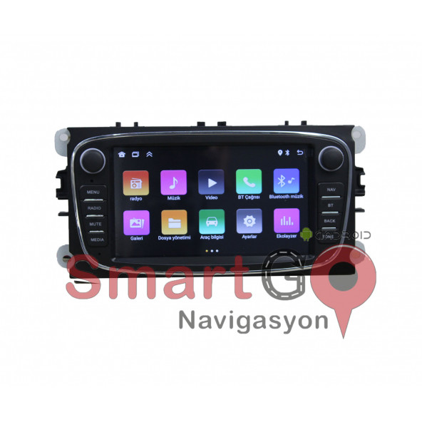 FORD FOCUS 2 MONDEO 7" ANDROİD MULTİMEDYA KAMERA DAHİL - 6