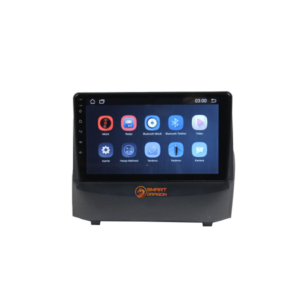 Ford Fiesta 2010-2017 Android Multimedya Kamera Dahil - 3