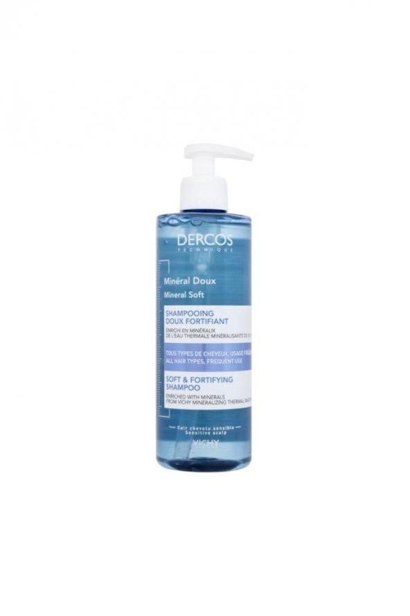 VICHY Dercos Mineral Soft Shampo 400 ml
