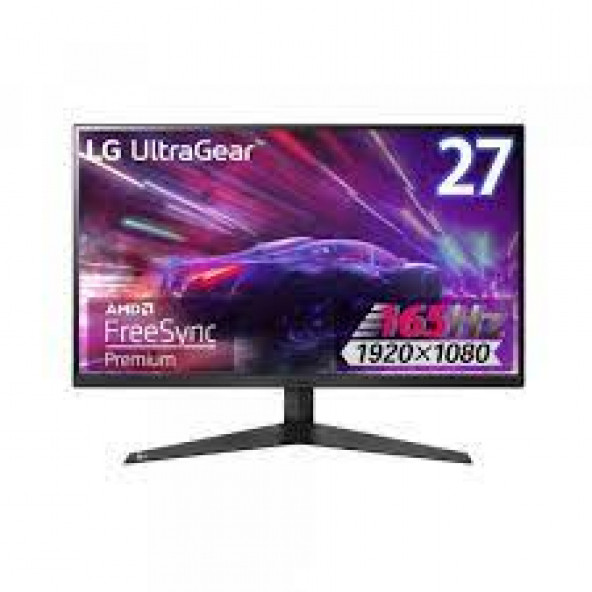 LG UltraGear 27GQ50F-B 27" 1 MS 165 Hz FreeSync Premium Full HD VA LED Monitör