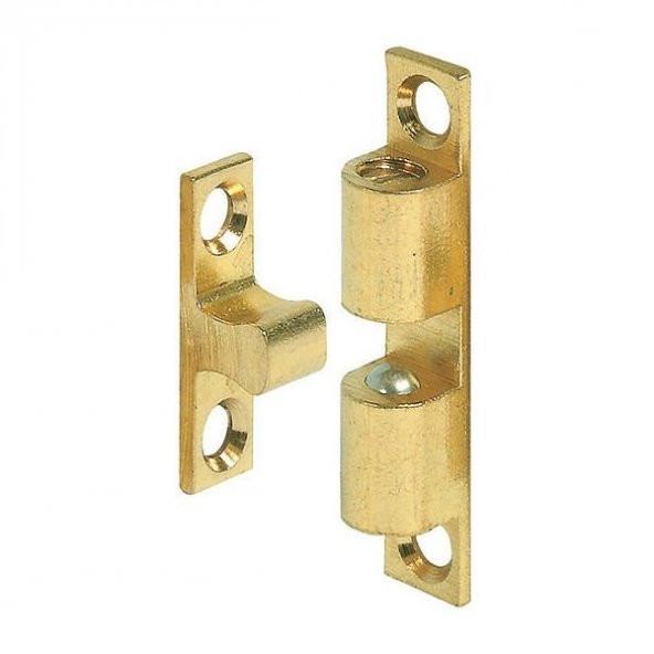 Hafele Bilyalı Çıt Çıt Pirinç Parlak 50mm - 1