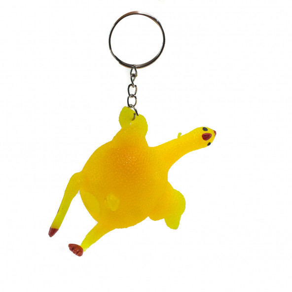 Yumurtlayan Tavuk Anahtarlık 2 Adet Set - 2