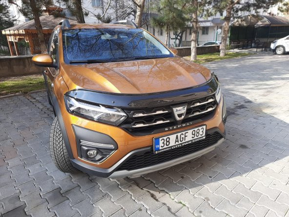 DACIA SANDERO 2021 2022 2023 KAPUT KORUMA RÜZGARLĞI - 4