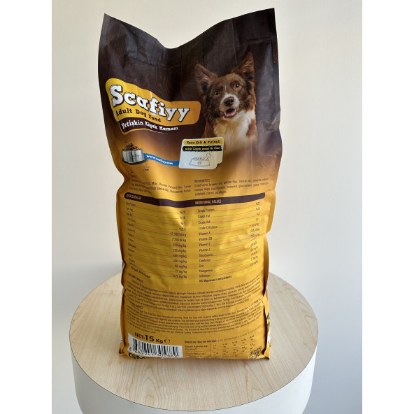 Scafiyy Kuzu Etli Yetişkin Köpek Maması 15 kg - 3