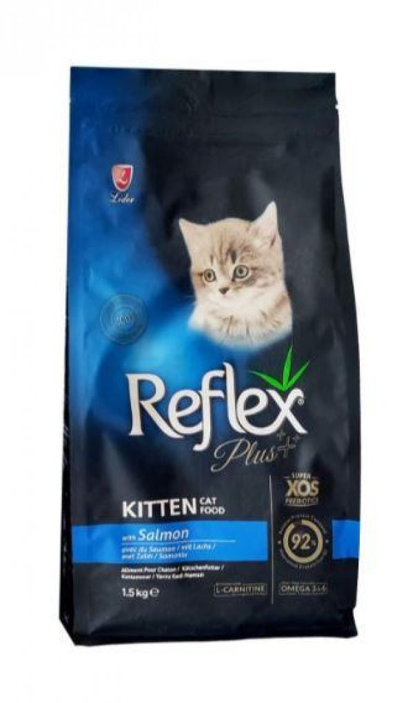 Reflex Plus Cat Kitten Somonlu Yavru Kedi Maması 1,5 Kg