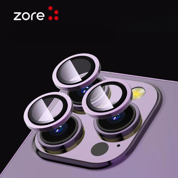 iPhone 15 Plus Premium Safir Kamera Lens Koruyucu - 11
