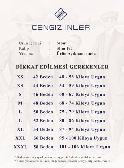 Cengiz İnler Süper Lycra Uzun Dolum Erkek Mont - 7