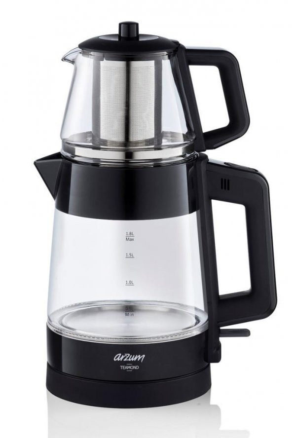 Arzum AR3136 Teamond 1800 W Cam Çay Makinesi - 3