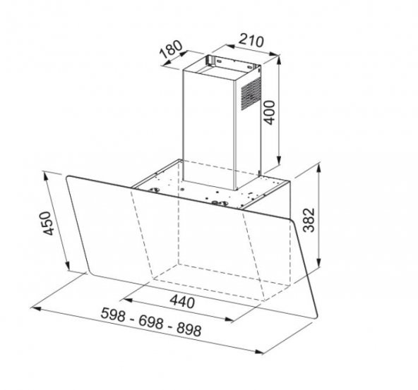 FRANKE FPJ 615 V BK/SS SİYAH DAVLUMBAZ - 2