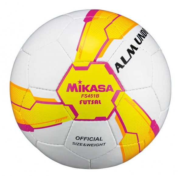 MIKASA FS451B-YP SENTETİK DERİ FUTSAL TOPU