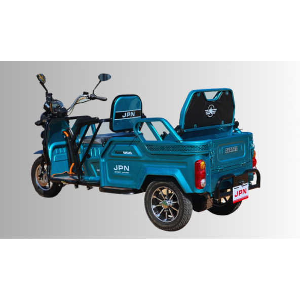 JAPON MOTOR AVATAR 3 TEKERLİ MAVİ - 2