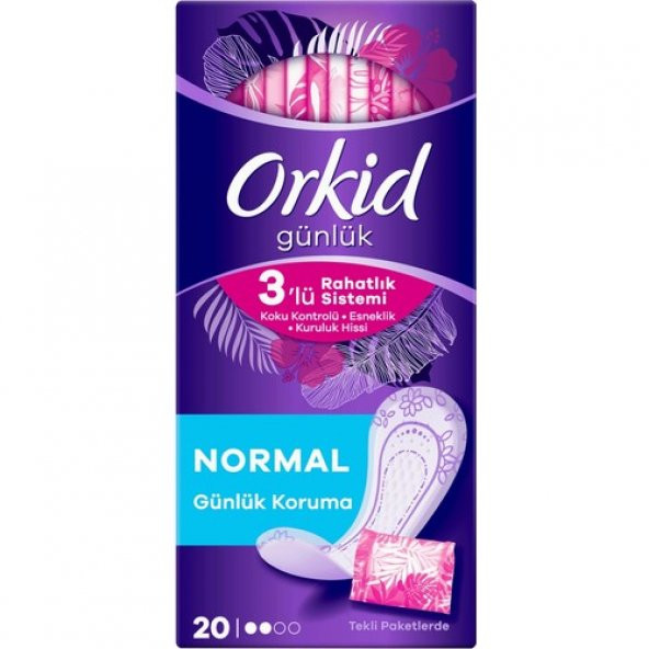 Orkid Günlük Ped Günlük Koruma Tekli lerde - 2