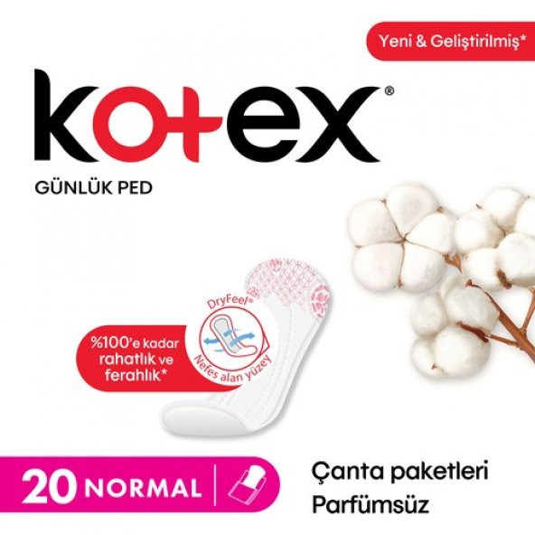 Kotex Anydays Normal Ped 20li