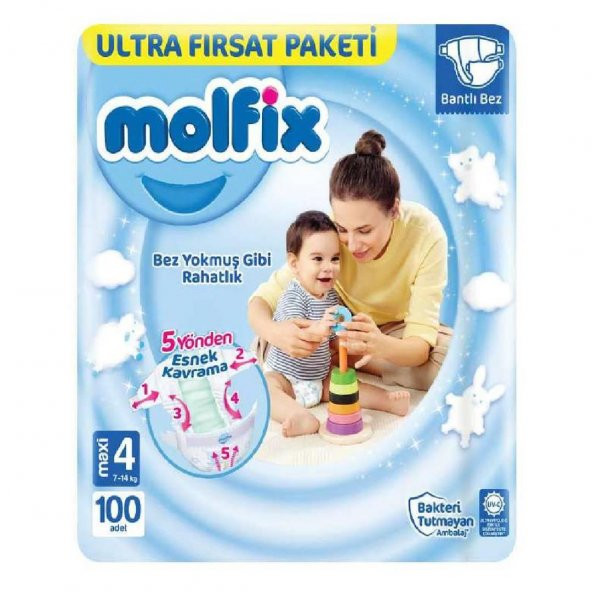 Molfix Ultra Fırsat 100Lü Maxi (7-14)