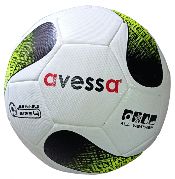 HFT-4000-200 AVESSA HYBRİD FUTBOL TOPU 4 NO YELLOWBLACK
