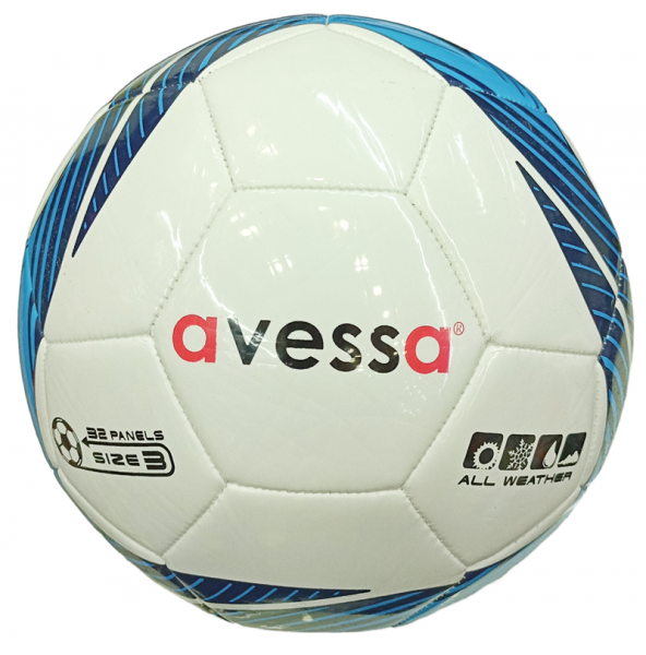 HFT-3000-200 AVESSA HYBRİD FUTBOL TOPU 3 NO MAVİSİYAH