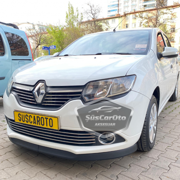 Renault Symbol 2013-2020 Uyumlu Üniversal Astra H lip Esnek Ön Lip 2 Parça Tampon Altı Dil Karlık Ön Ek - 1