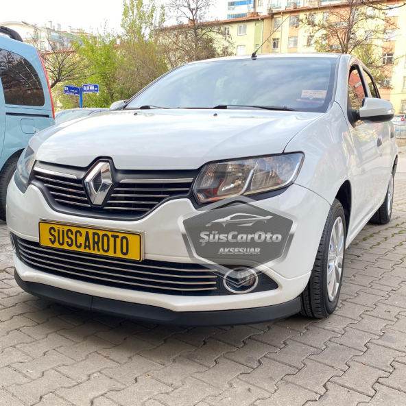 Renault Symbol 2013-2020 Uyumlu Üniversal Astra H lip Esnek Ön Lip 2 Parça Tampon Altı Dil Karlık Ön Ek - 6