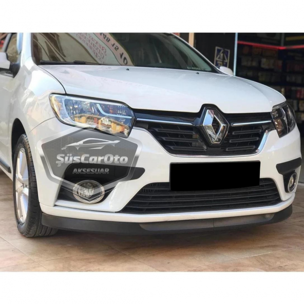 Renault Symbol 2013-2020 Uyumlu Üniversal Astra H lip Esnek Ön Lip 2 Parça Tampon Altı Dil Karlık Ön Ek - 9