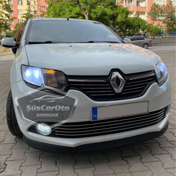Renault Symbol 2013-2020 Uyumlu Üniversal Astra H lip Esnek Ön Lip 2 Parça Tampon Altı Dil Karlık Ön Ek - 10
