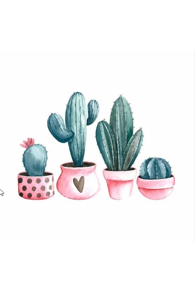 Kaktüs Model 10 Yastık Kılıfı