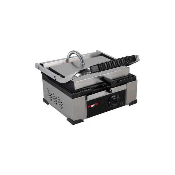 Enazon Ev Tipi 8 Dilim Elektrikli Saf Döküm Tost Makinesi  1550 W. - Döküm 30x23 - 6,5 Kg - Ebat 31x32x23 - 2