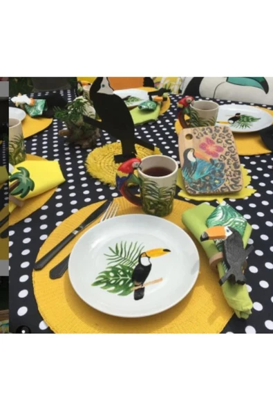 Tukan (TOUCAN) Peçete Halkası & Peçete Yüzüğü 2'li