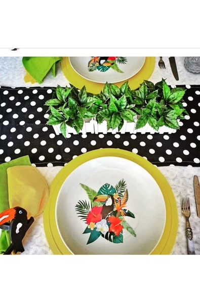 Tukan (TOUCAN) Peçete Halkası & Peçete Yüzüğü 2'li - 3