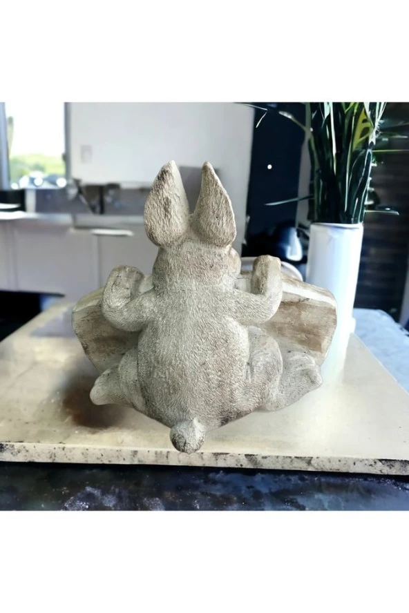 Tavşanlı Welcome Biblo Bej (26x24cm) - 3