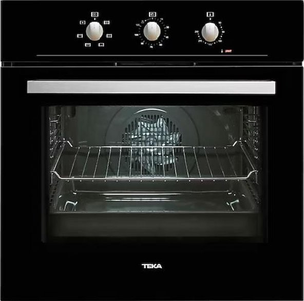 Teka Chef 3 Siyah Ankastre Set (He 715 Bk+ Hlx 640 Kbc0e Bk (E5) + Dbt 60 Black) - 3