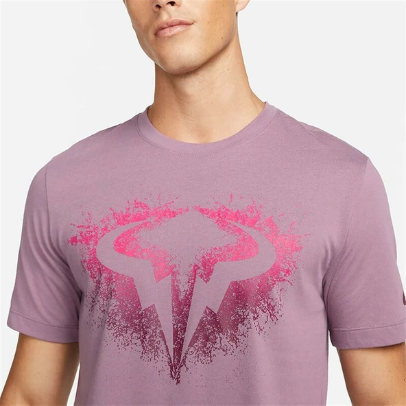 NikeCourt Dri-FIT Rafa Erkek Tenis Tişörtü FJ1504-536 - Resim 11