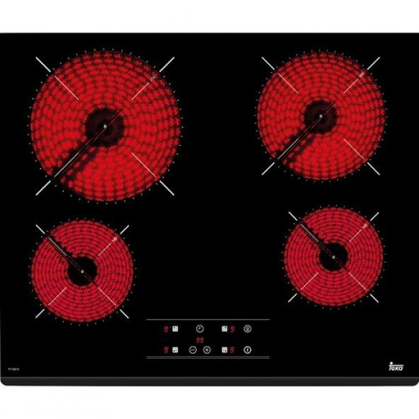 Teka - Chef 9 Ankastre Set - (Hak 627 Bk Fırın + Tz 6415 Ocak + Tvt 60.1 Davlumbaz) - Siyah - 64000469 - 3