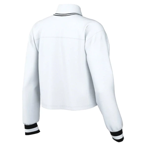 NikeCourt Dri-FIT Heritage Fransız Havlu Kadın Tenis Üstü - 5