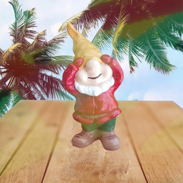 Dekoratif Cüce Heykel Seti 3 Parça - 3